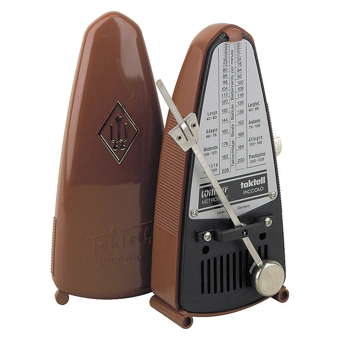 Wittner Taktell Piccolo Plastic Case Metronome - Mahogany (Brown) #831