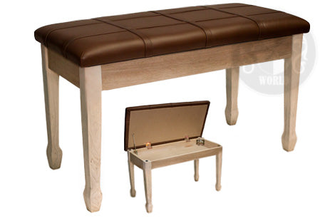 ACE 20 1G -Unfinished With Brown Padded Top (Spade Legs)