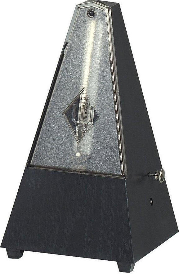Maelzel Wittner Pyramid Metronome(Plastic Casing w/clear front cover) Black #806K