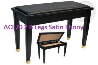 ACE 20 2B FRAME TOP 'B Legs' (Brass) Satin Ebony